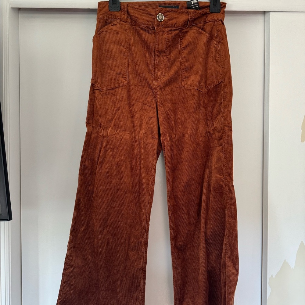 PAIGE Brown Wide-Leg Pants